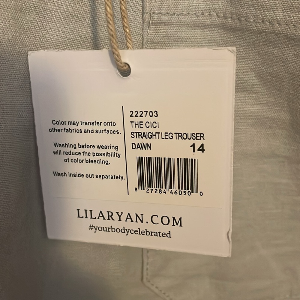 Women’s grey pants from Lily Ryan size 14 NWT - Picture 5 of 6